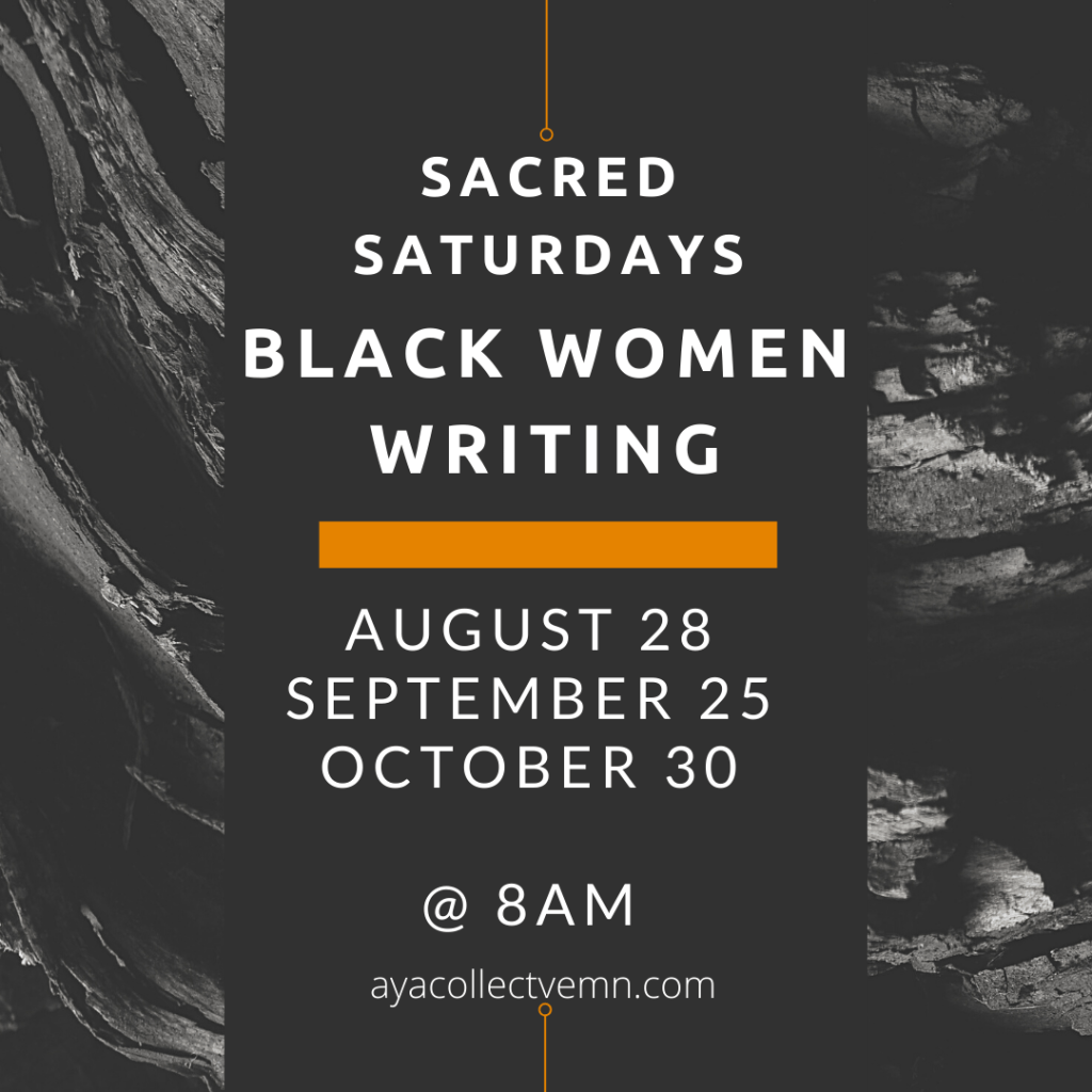 Sacred Saturdays: Black Women&nbsp;Writing